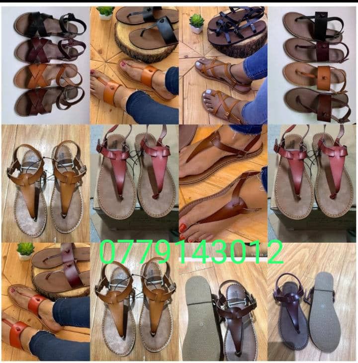 LADY FLAT OPEN SHOES