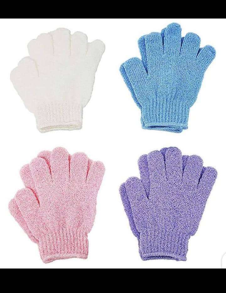 EXFOLIATING GLOVES