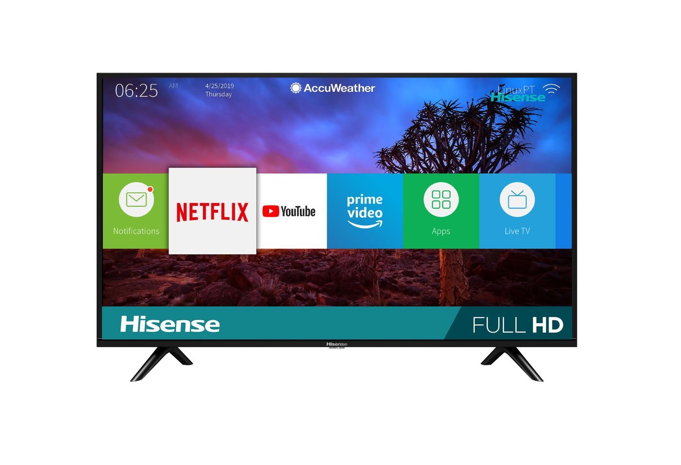 Hisense 32″ FHD LED Digital Satellite TV