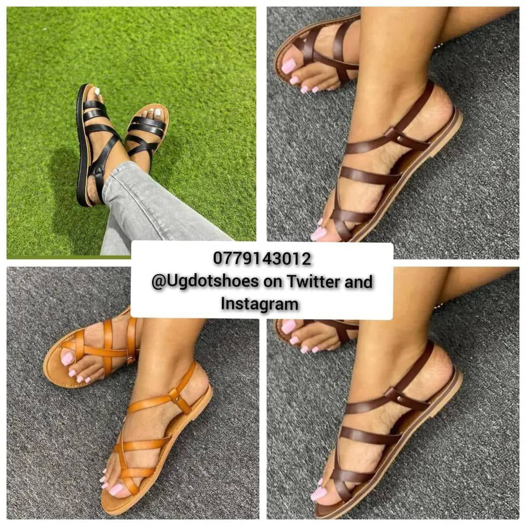LADY FLAT OPEN SHOES