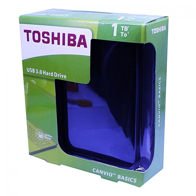Toshiba External Hard Disks 2TB – Black