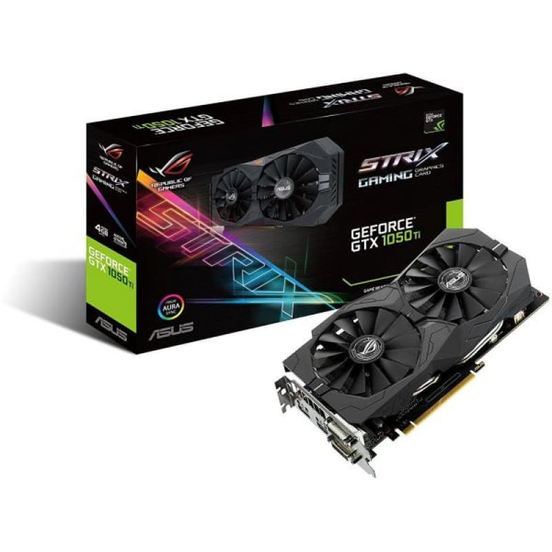 ASUS GeForce GTX 1050Ti 4GB ROG STRIX OC Edition HDMI 2.0 DP