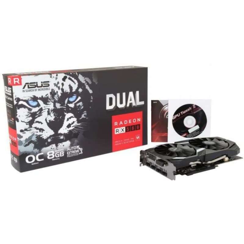 Asus Radeon Dual RX580 8GB OC edition