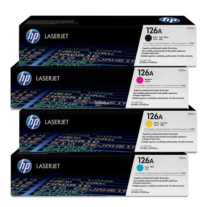 HP 126A Original LaserJet Toner Cartridges