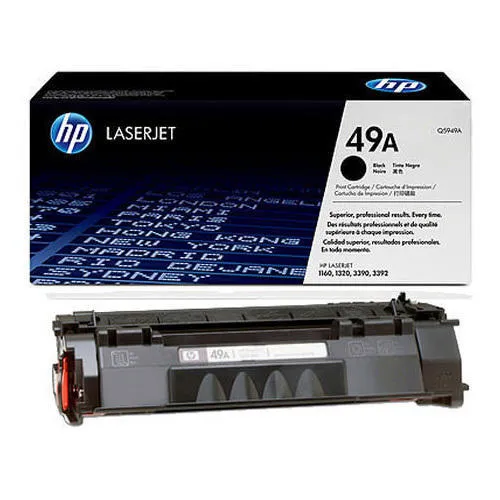 HP 49A Black Original LaserJet Toner Cartridge