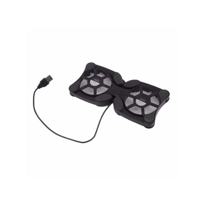 Cool Cooler Cooling Fan USB Foldable Folding Pad w/ 2 Fans f