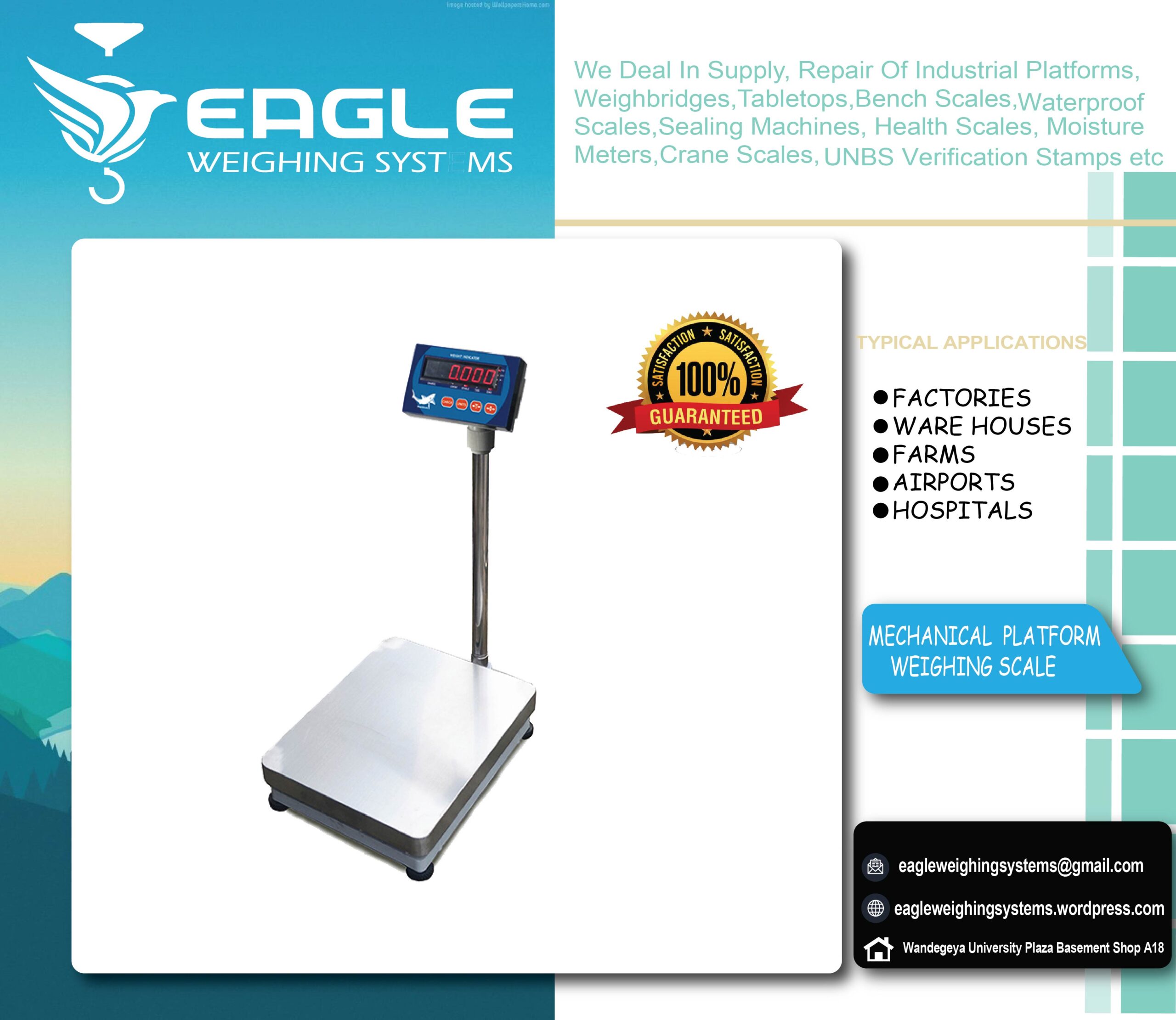 Price Computing weighing scales for shops in Uganda