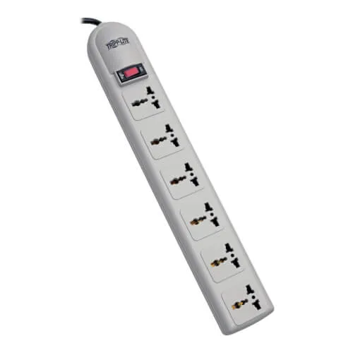 Tripp Lite 6 Universal Outlet Surge Protector Power Strip