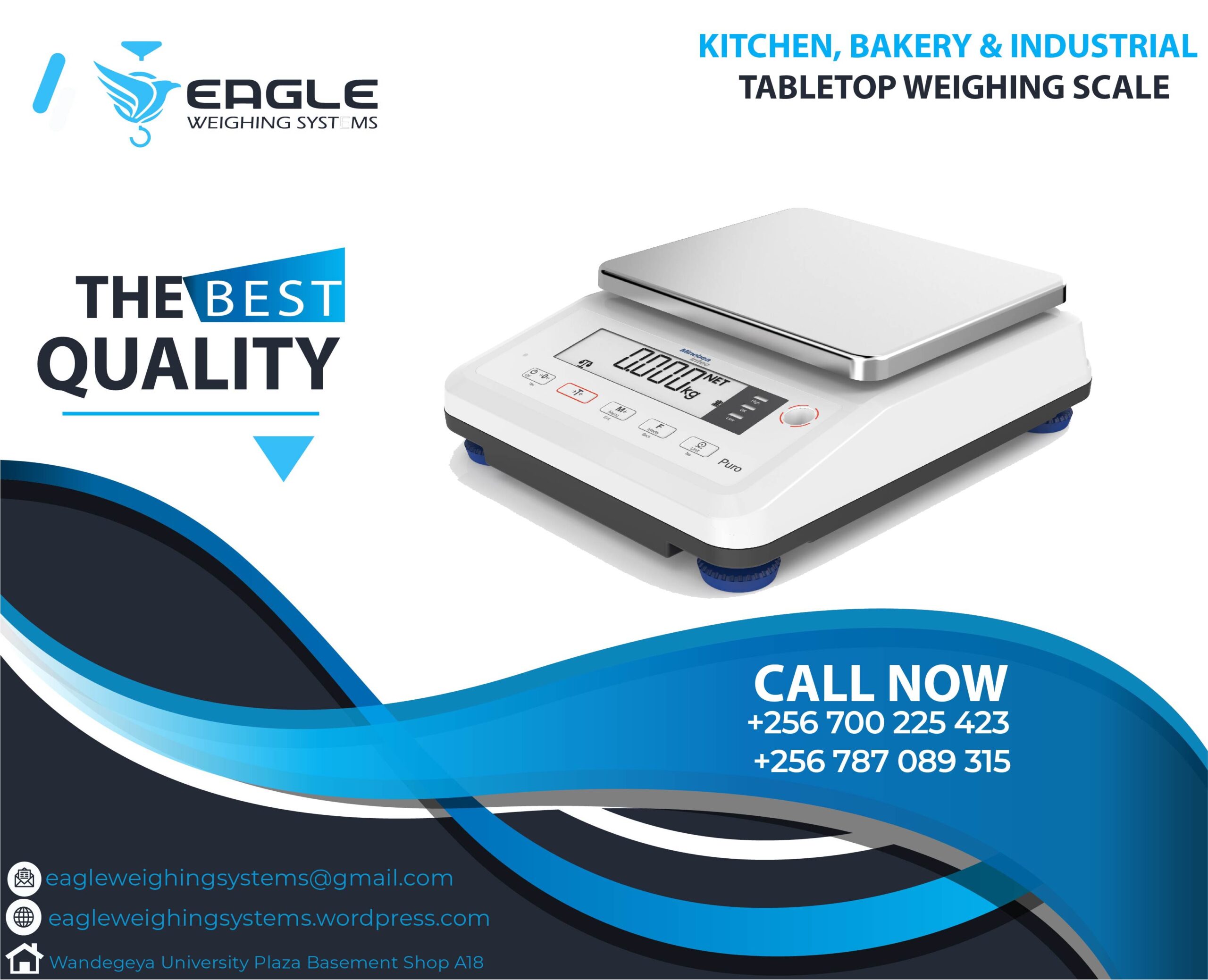 Table top counting weighing scales in Kampala Uganda