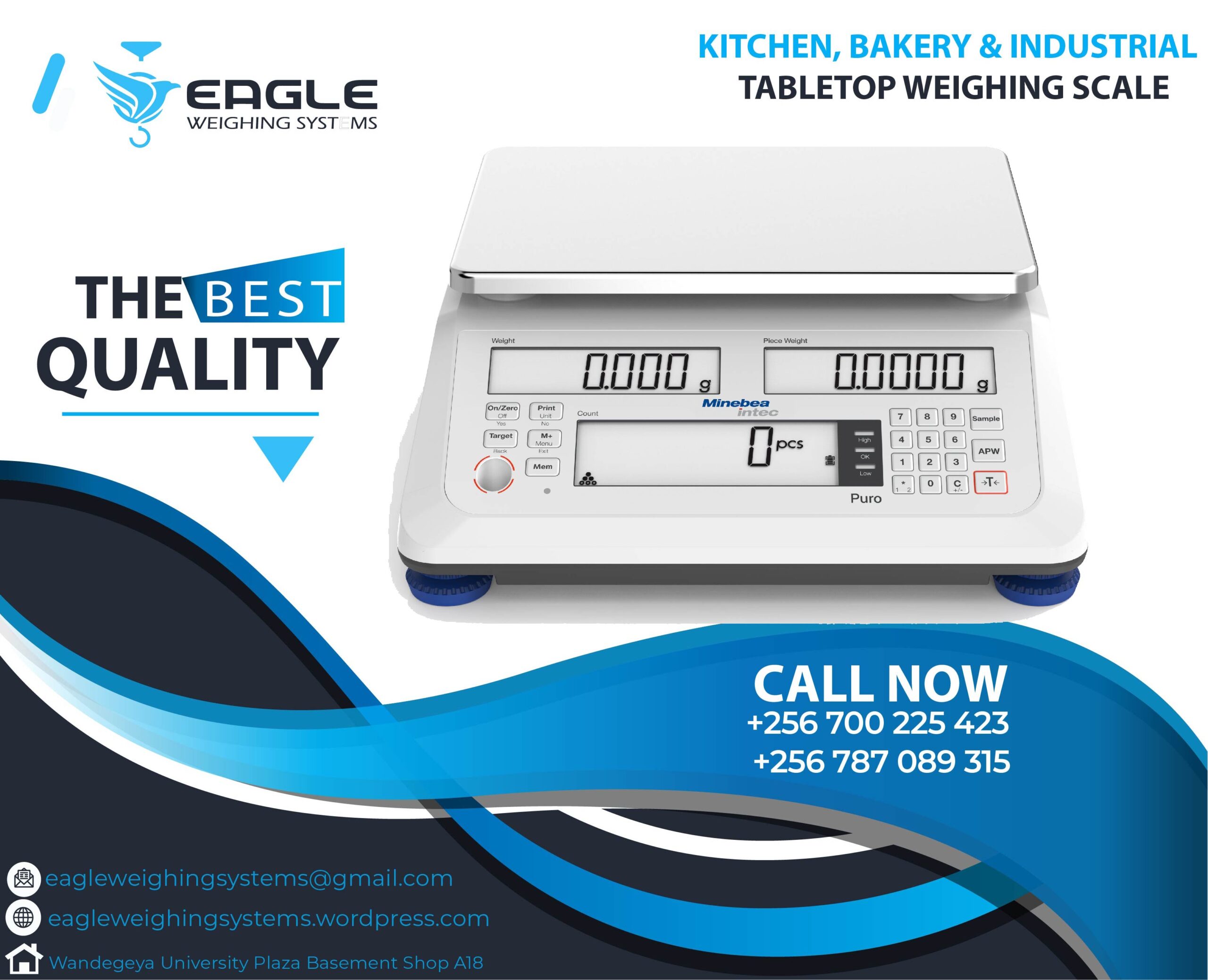 Food digital kitchen Table Top Weighing Scales in Kampala
