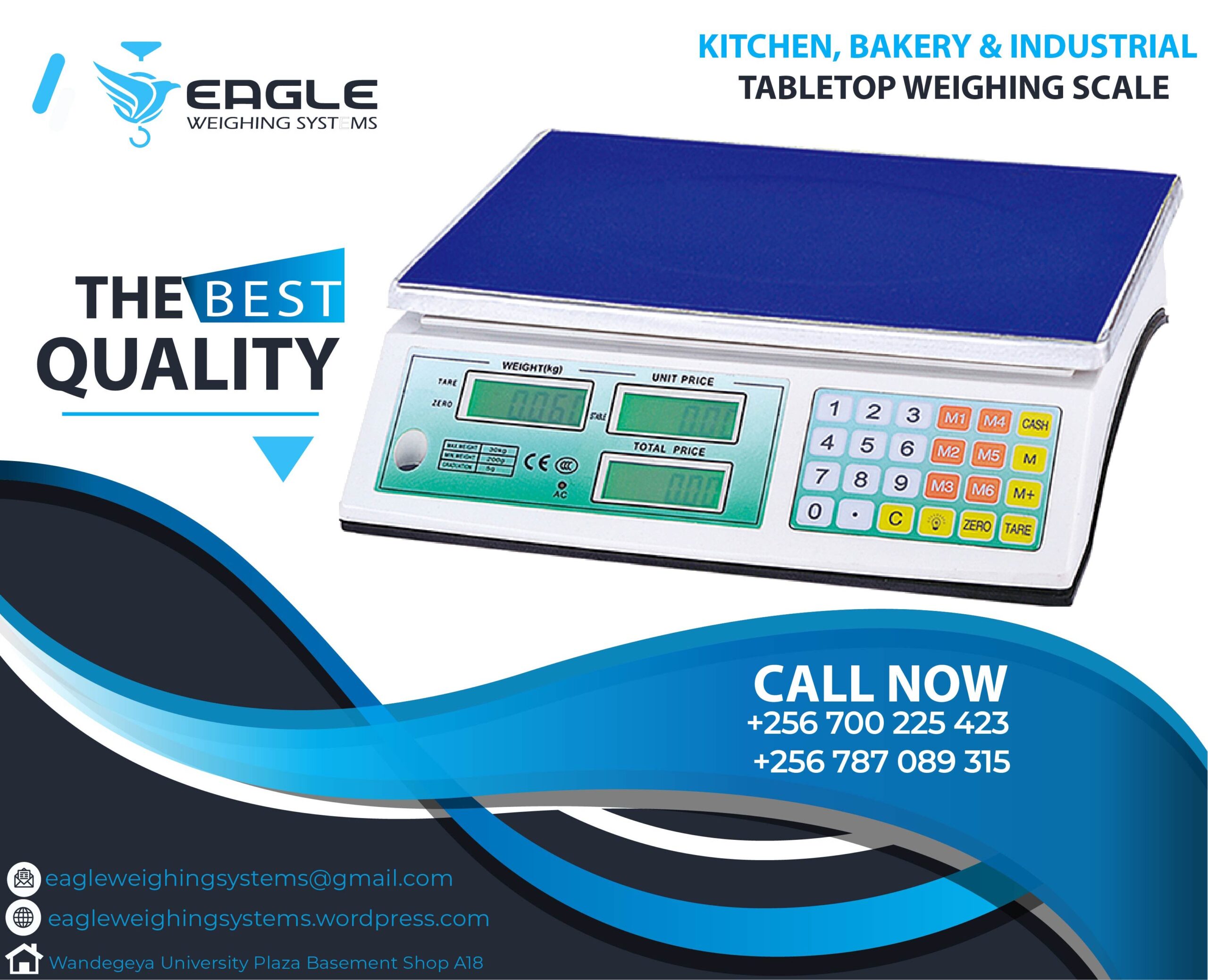 Table Top weighing Scales in Kampala Uganda