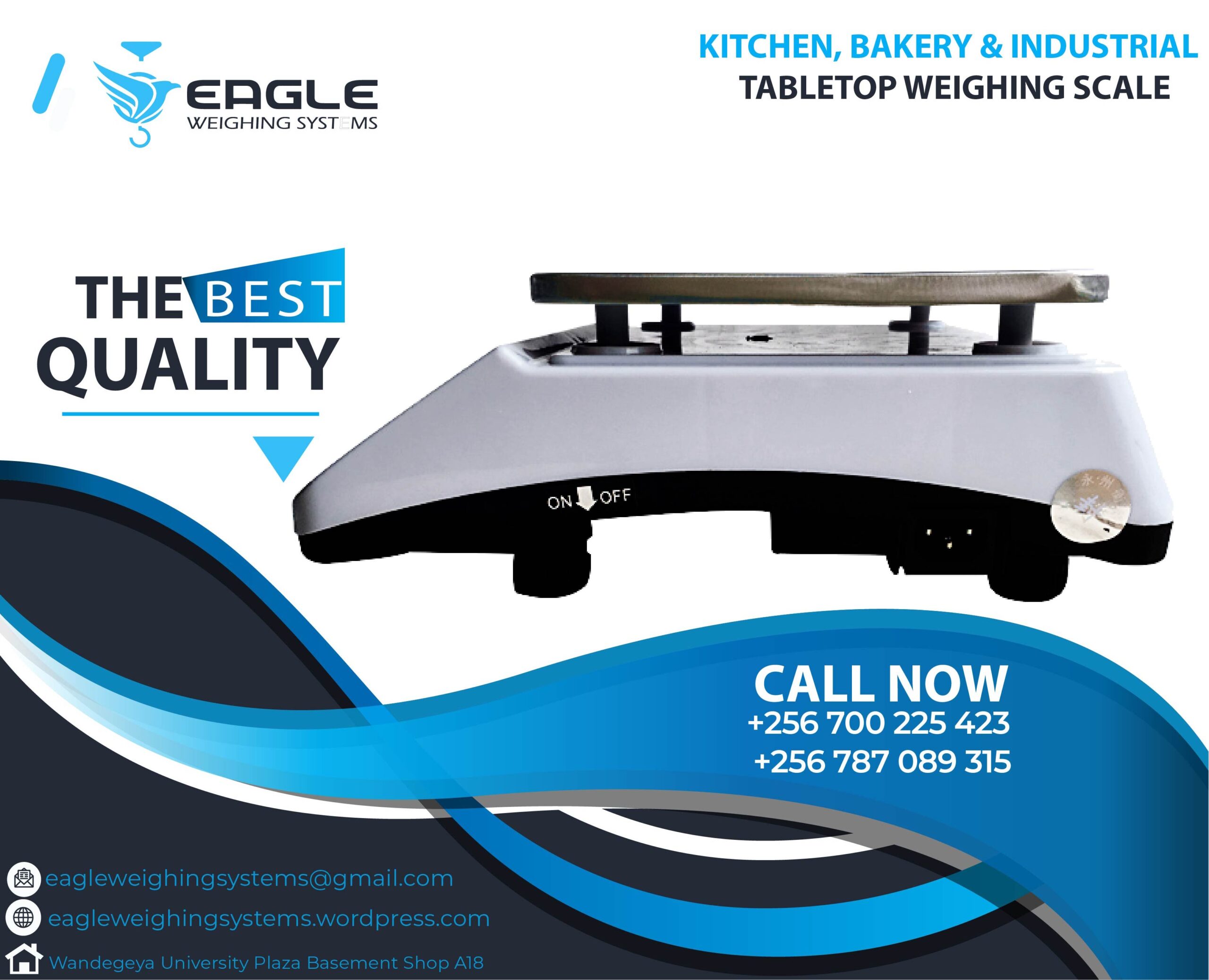 Waterproof Table Top Weighing Scale for weighing fish