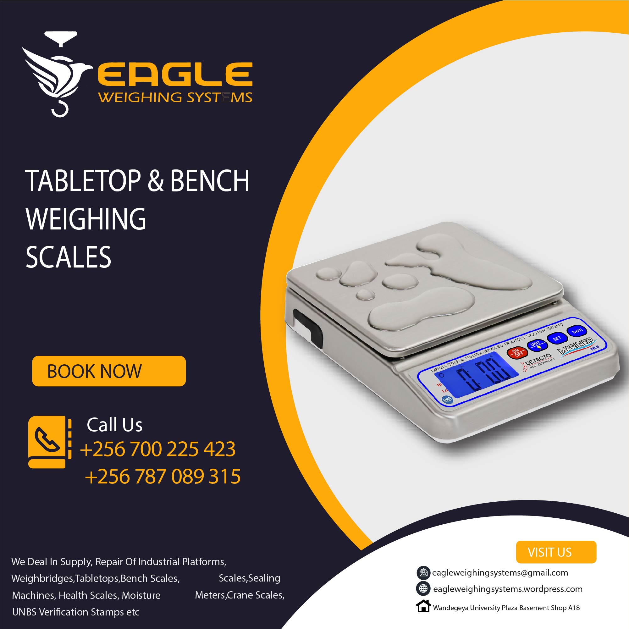 15kg table top weighing scales in Kampala