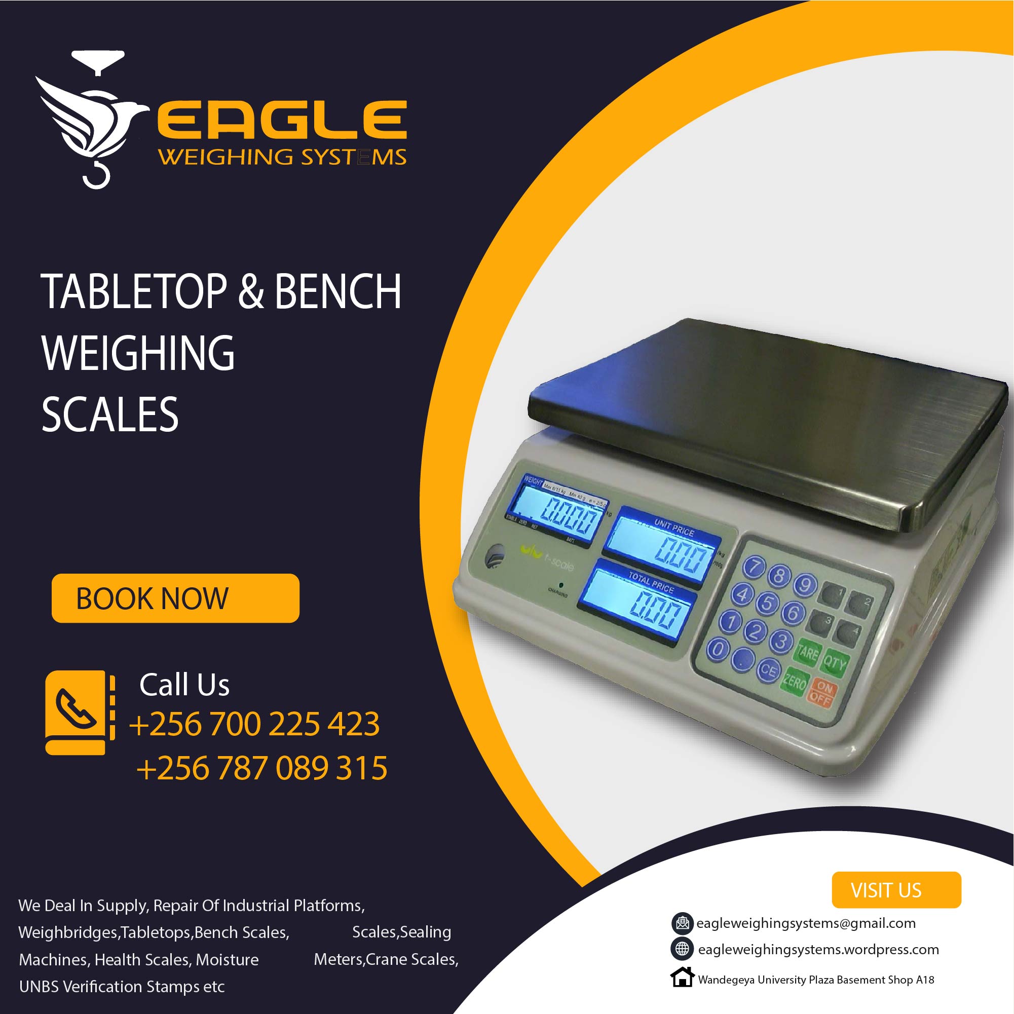 Weighing machine 30kg at Eagle Weighing Scales in Kampala - Pundas ...