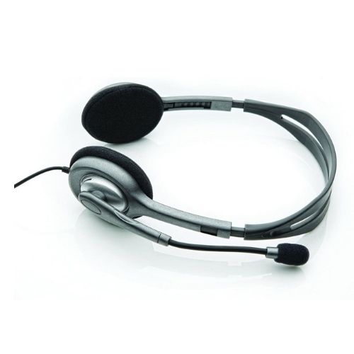 Logitech H110 Stereo Headset with Noise Cancelling Microphon