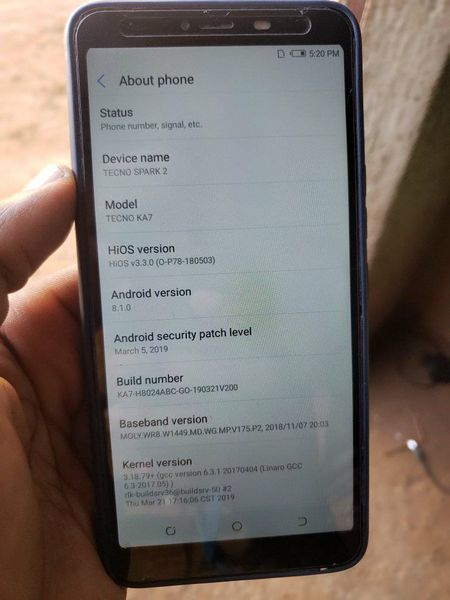 Tecno Spark 2