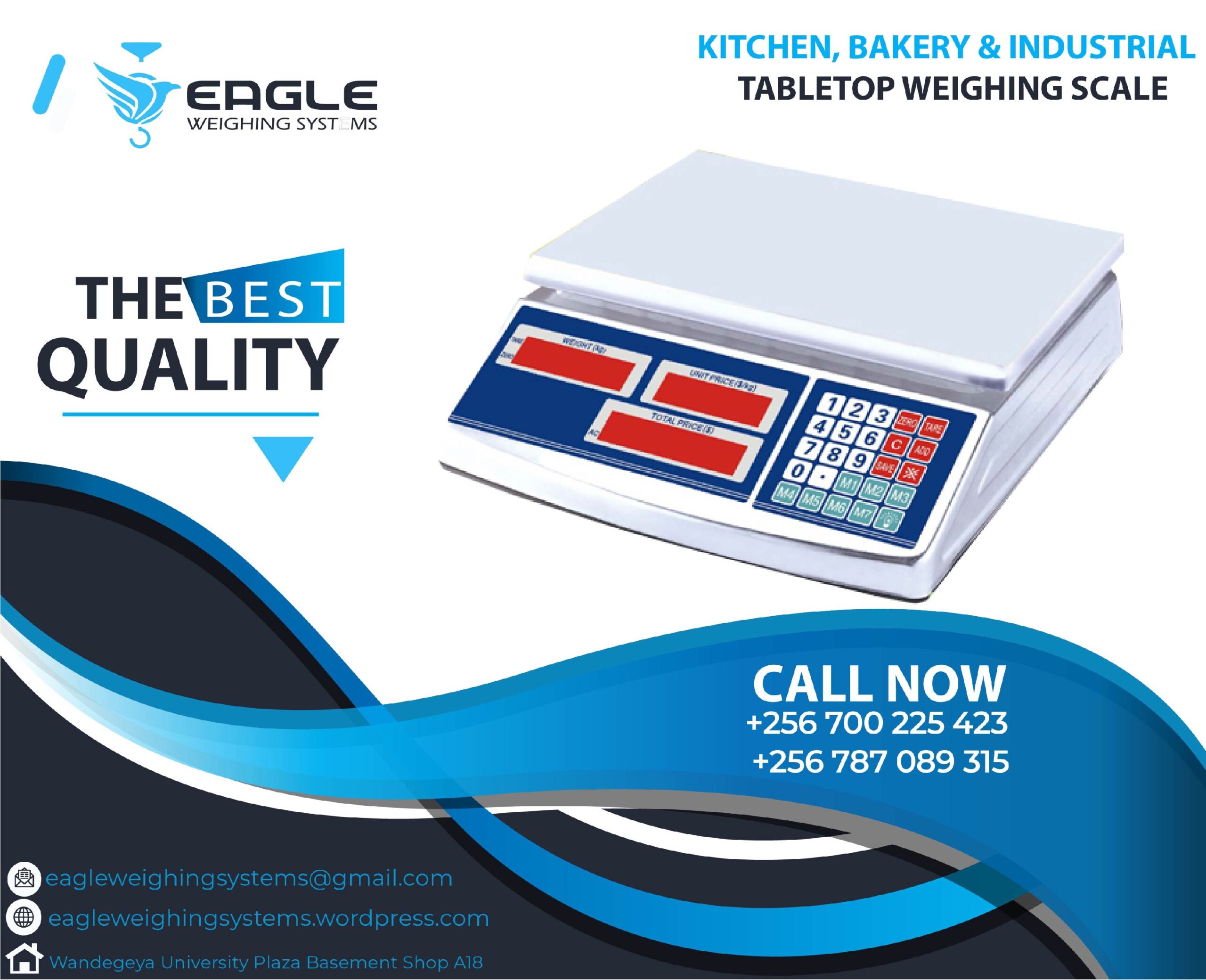 Tabletop Weighing scales price analysis +256 700225423