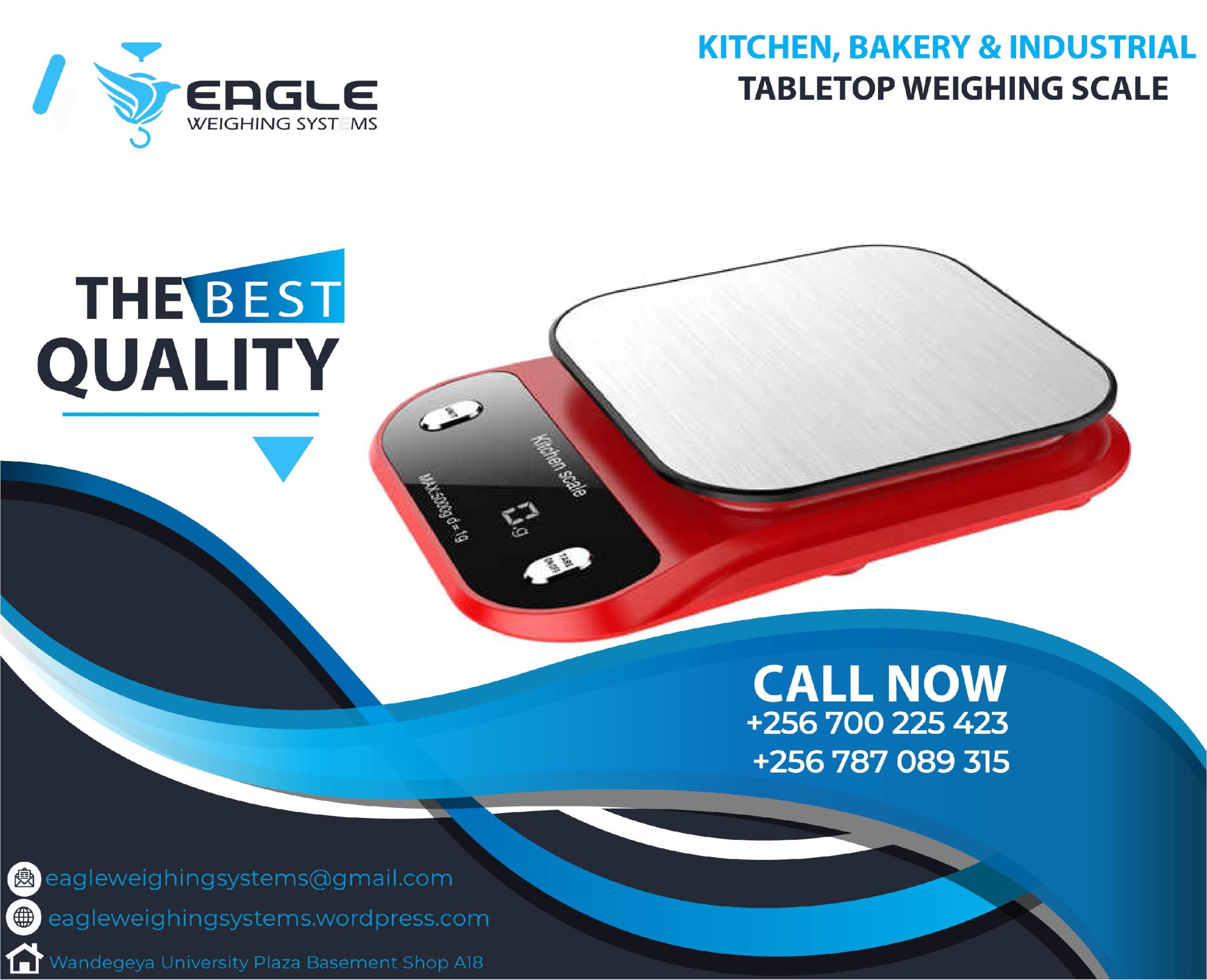 Tabletop weighing scales in Uganda +256 700225423