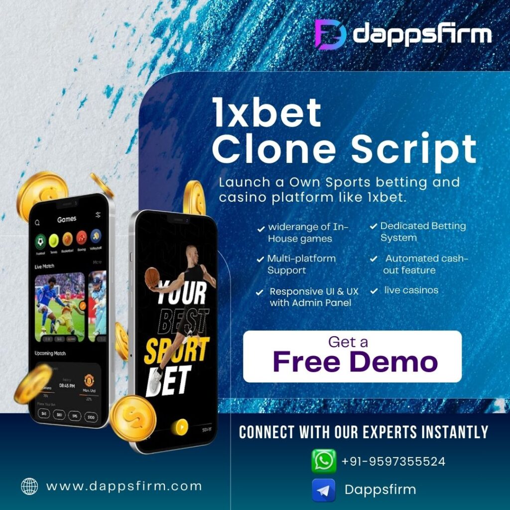 Create Your Dream Sportsbook with 1xbet Clone Solutions