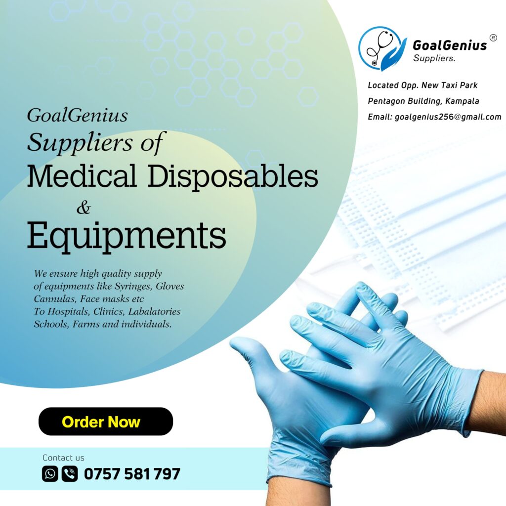 Examination gloves at cheapest price in Kampala Uganda