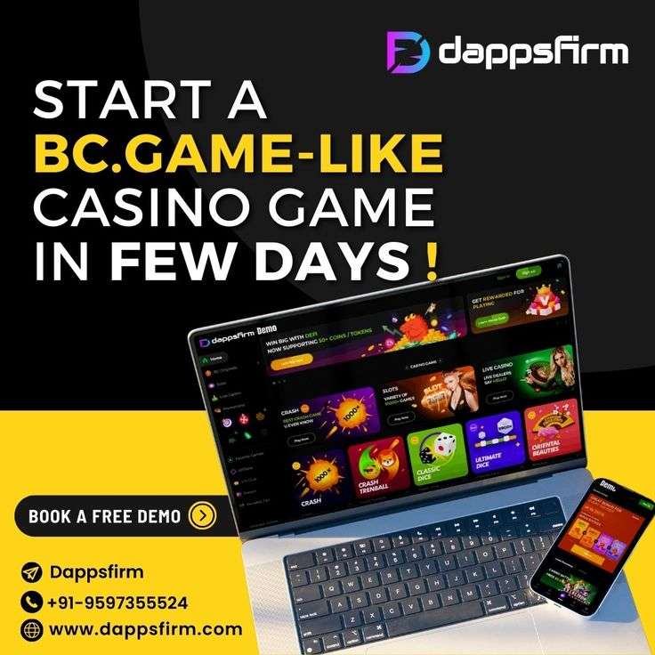 BC.Game Clone Development – Launch a Crypto Gambling Site