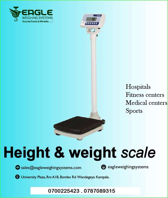 Height and weight Scales Near me in Uganda +256 787089315