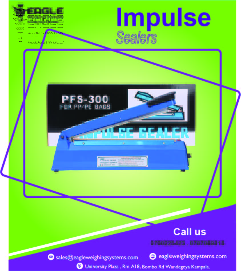 Impulse sealing machines 200mm in Uganda +256 787089315