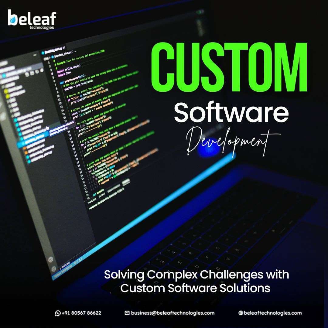 Custom Software Development with Beleaf Technologies