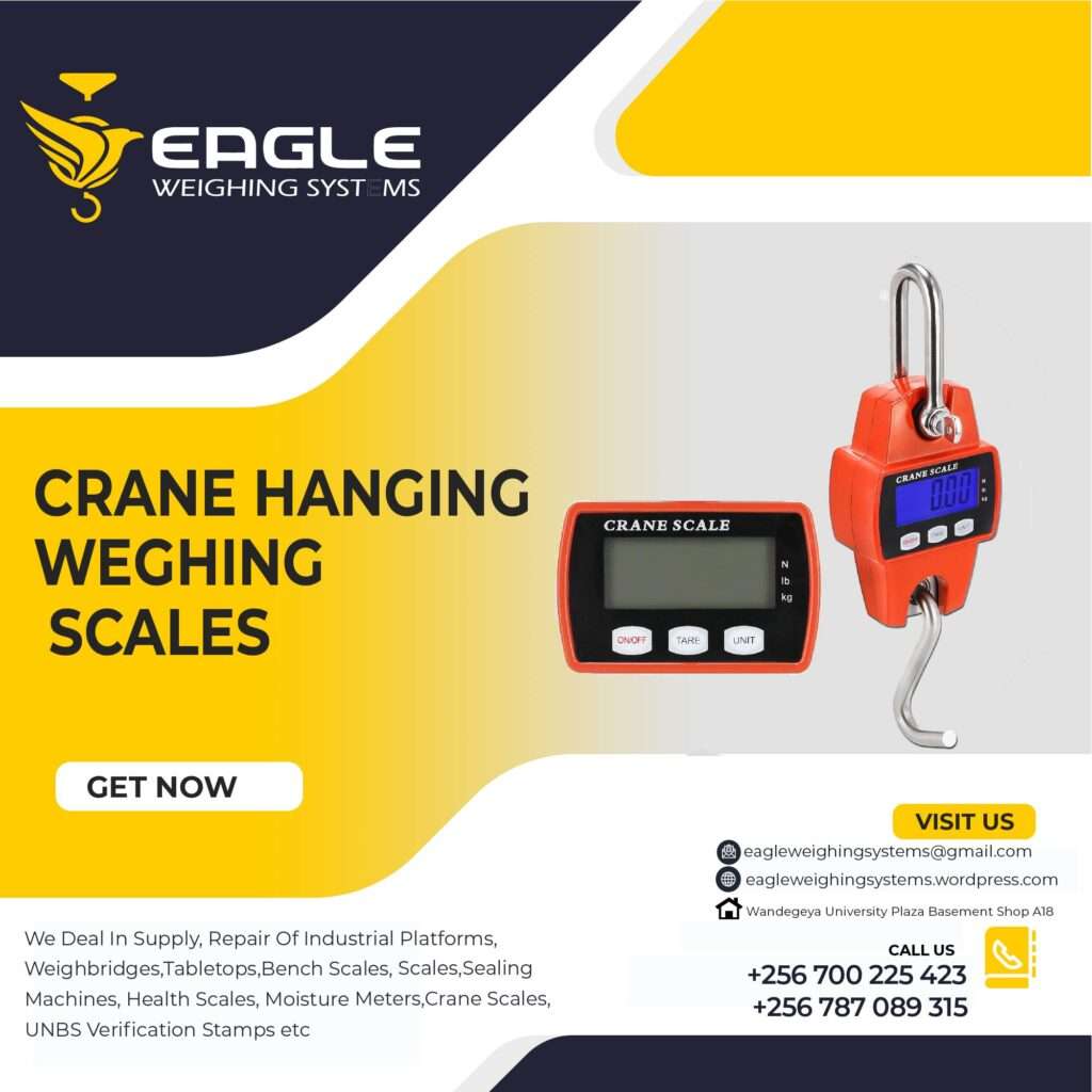 Crane Weighing scales price list in Uganda +256 700225423