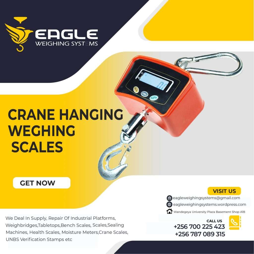Crane Weighing scales price trend in Uganda +256 787089315