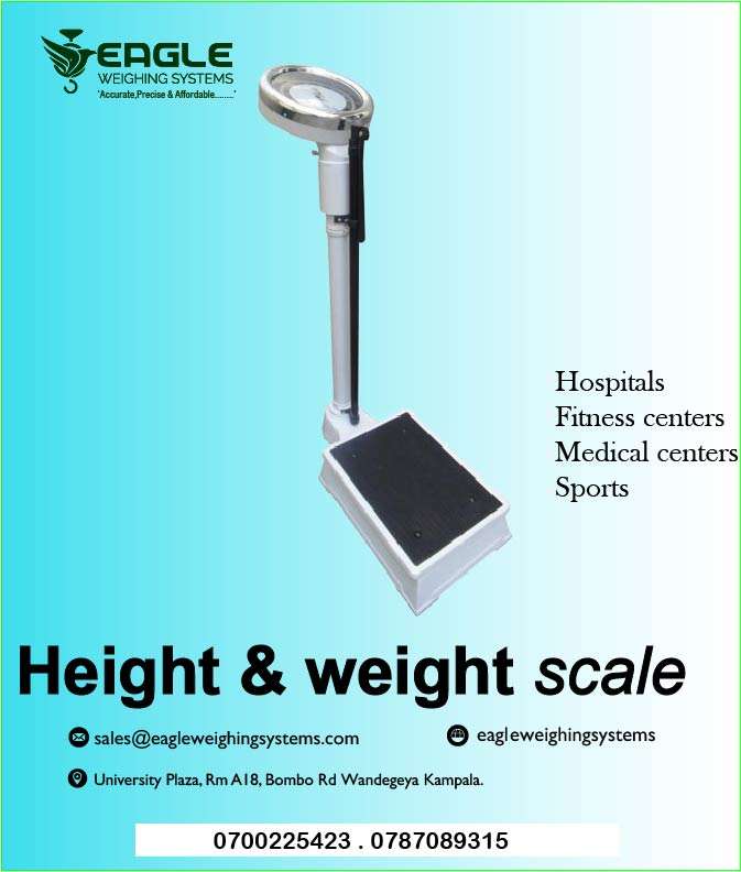 Height and weight scales in Uganda +256 700225423