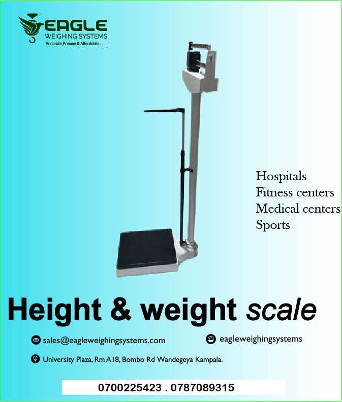 Height and weight Scales Near me in Uganda +256 787089315