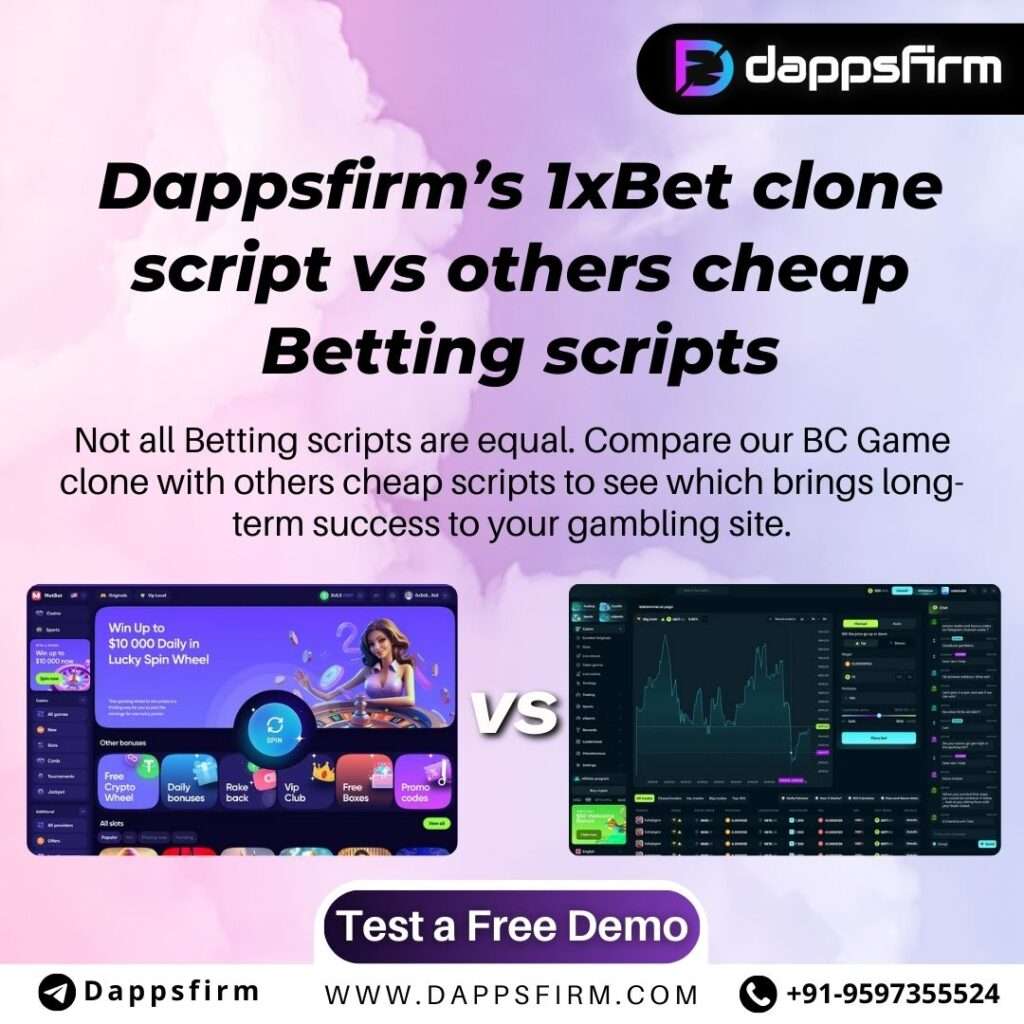 Get ahead with Dappsfirm’s 1xbet clone script, a step above