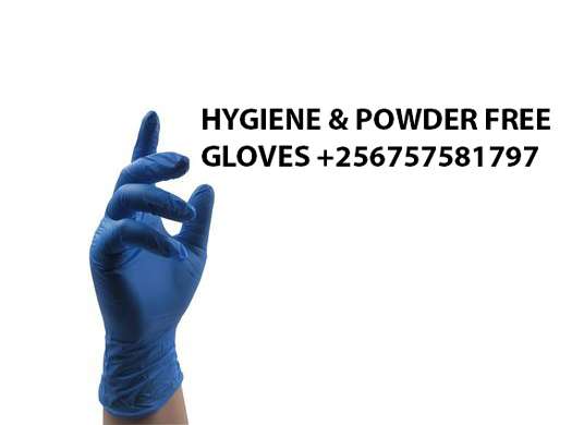 Disposable gloves in Uganda Kampala