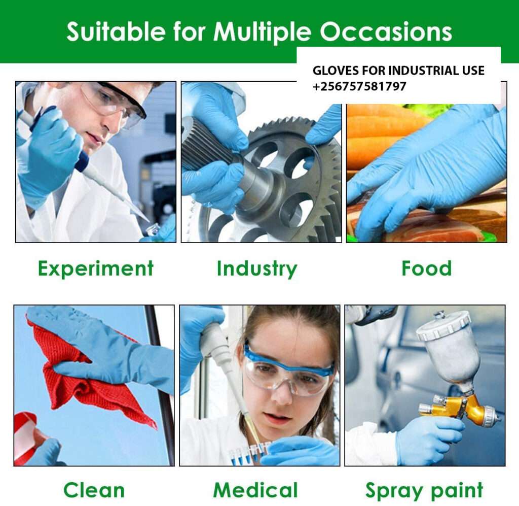 Cheap disposable nitrile gloves in Kampala Uganda