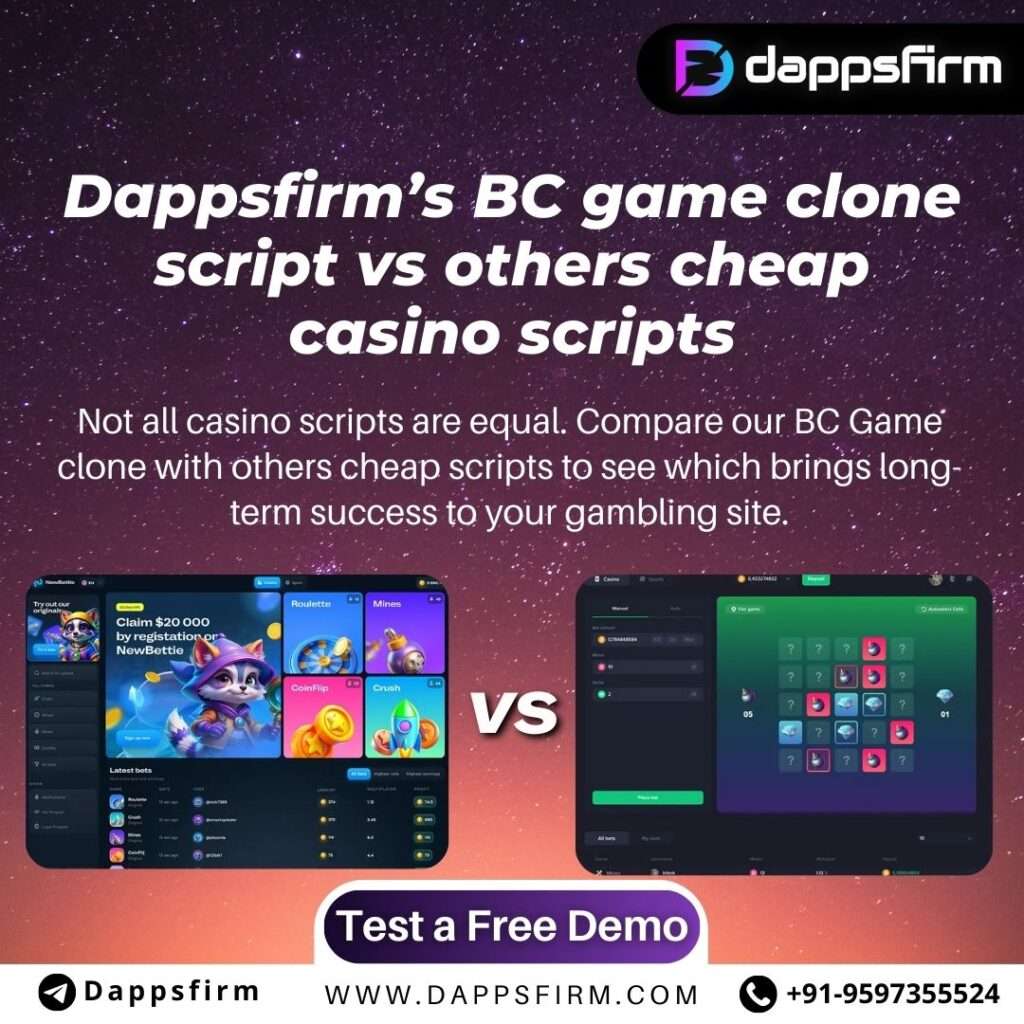 Experience cut above the rest with Our BC game clone script
